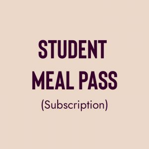Student Meal Pass (Subscription)
